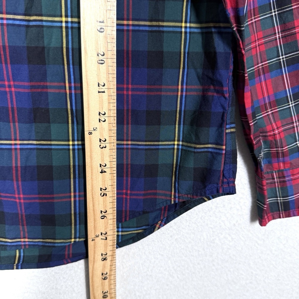 Polo Ralph Lauren Shirt Boys XL 18-20 Patchwork Plaid Fun Button Down Tartan NWT - Picture 11 of 12